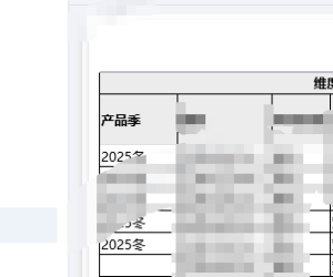 中国式报表分组动态属性设置归类重复之后出现空格，数据源中无空值