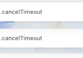 卡片报错：TASK.cancelTimeout