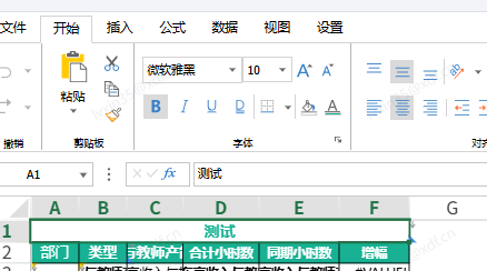 中国式报表模板编辑内部